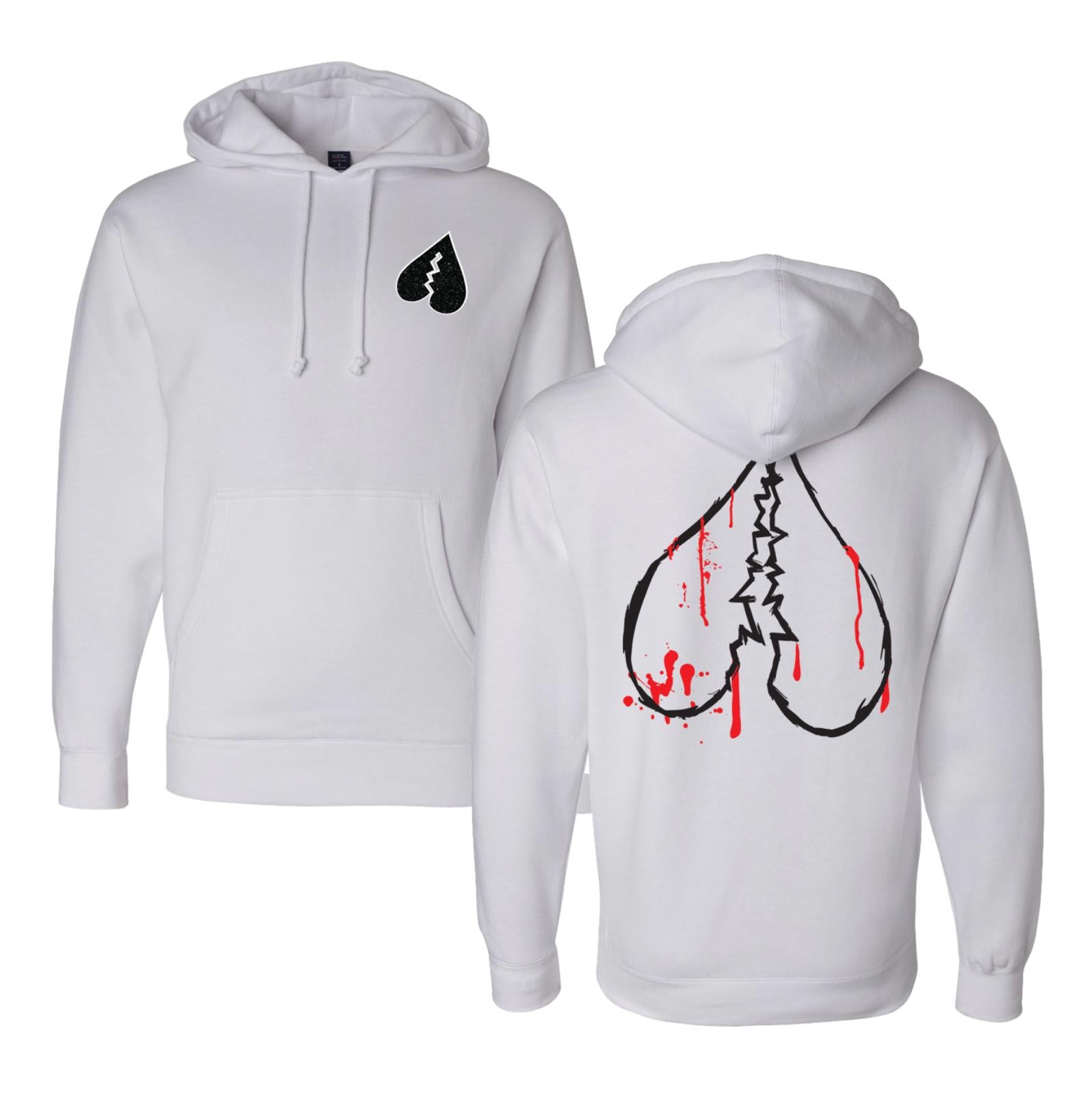 BROKEN HEART HOODIE Diferente Shop 