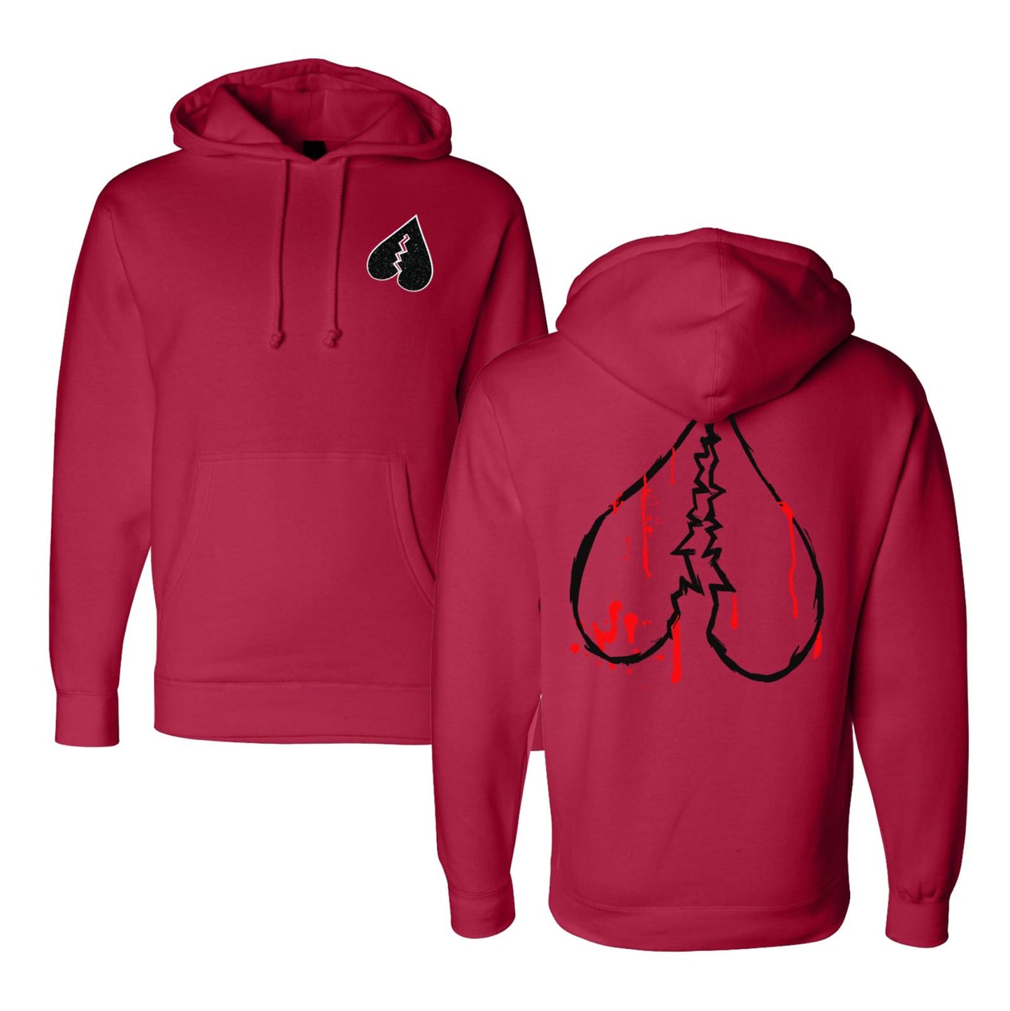 BROKEN HEART HOODIE Diferente Shop 